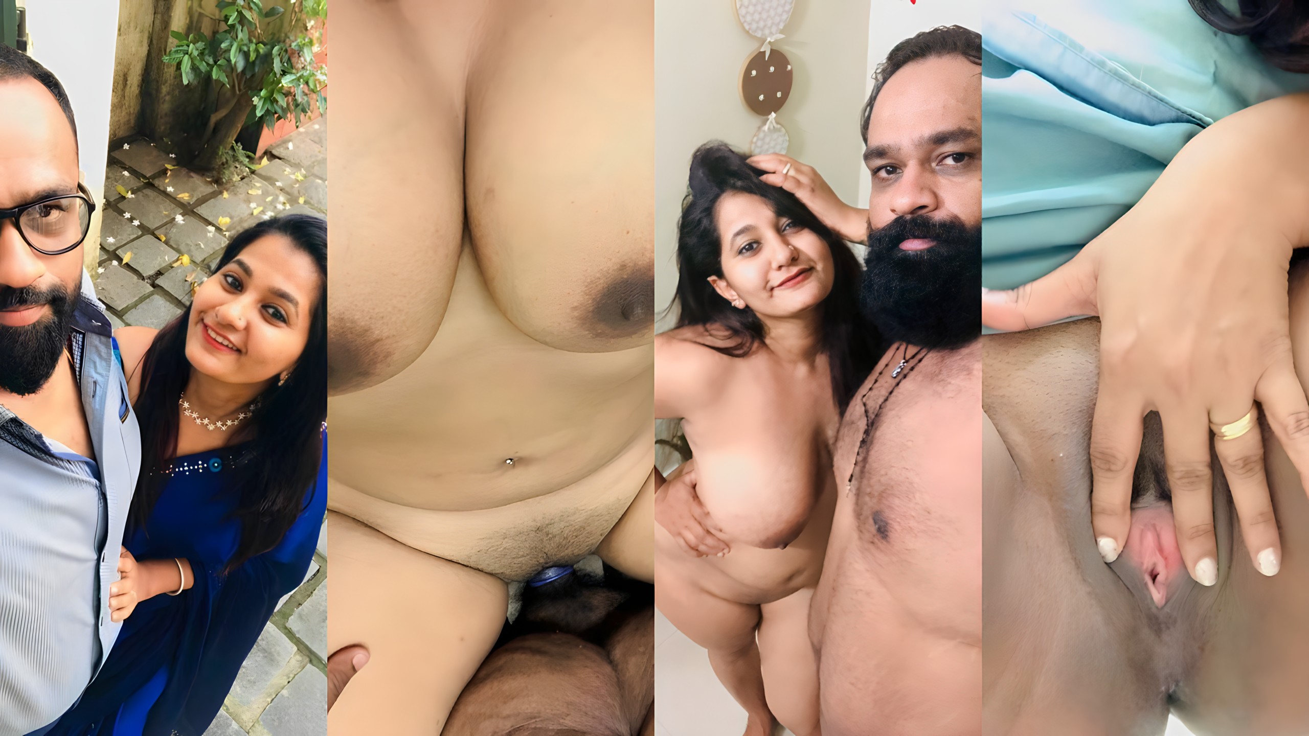 Free Hindi HD Porn Videos horny sexy bhabhi sex with lover cuckold husband record mms video