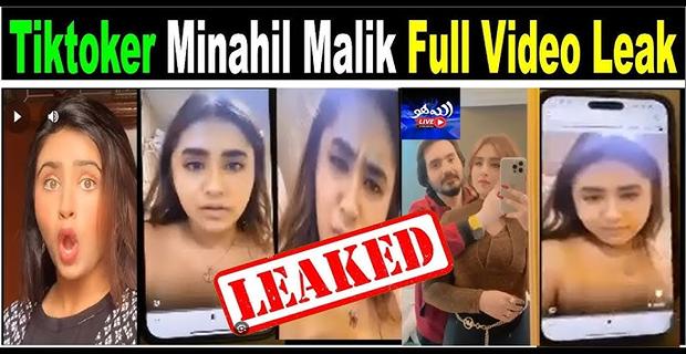 Latest Viral Video Cute Pakistani TikToker sexy Minahil Malik Leaked sex MMS Full