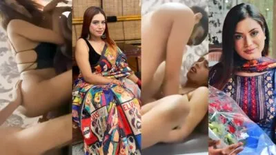 VID65 Famous Pakistani Sexy TV Serial Actress hard fucking on Sofa with lover leaked porn mms