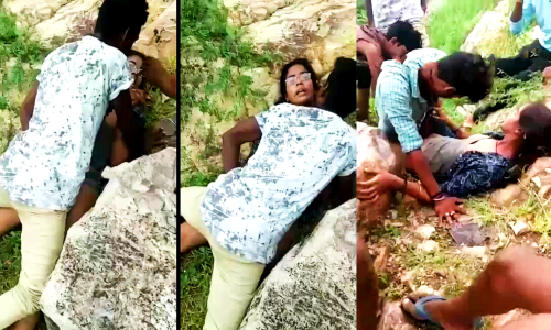 Kamababa viral mms Young Girl caught fucking with bf and Outdoor Group Sex with village boys