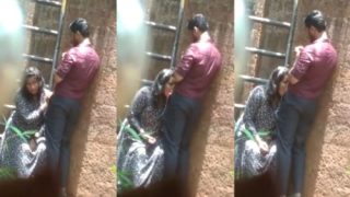 fsiblog 2025 mms Tamil Girl Giving BJ to Boyfriend in Park Outdoor Sex viral mms