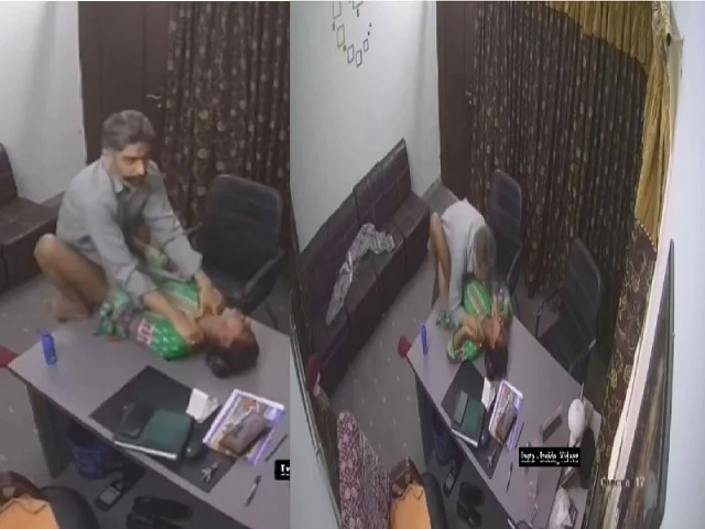 Free Pakistani Office Sex Scandal Viral CCTV Video Old Boss Fucking Cute Teen Secretary in Office
